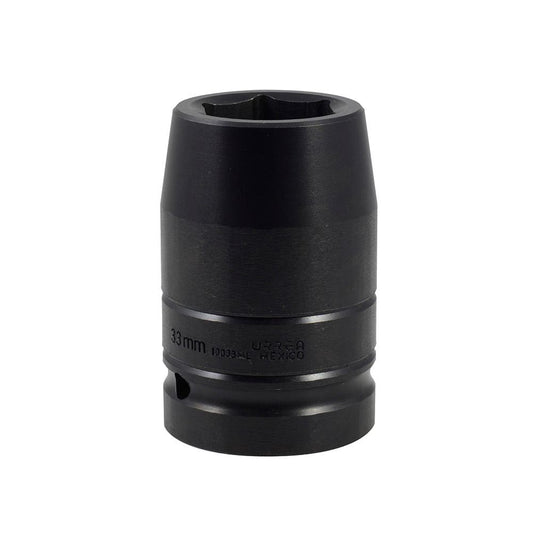 Dado De Impacto Largo Métrico Cuadro De 1 Para Ruedas De Camión, 1-5/16, Urrea 10033ML