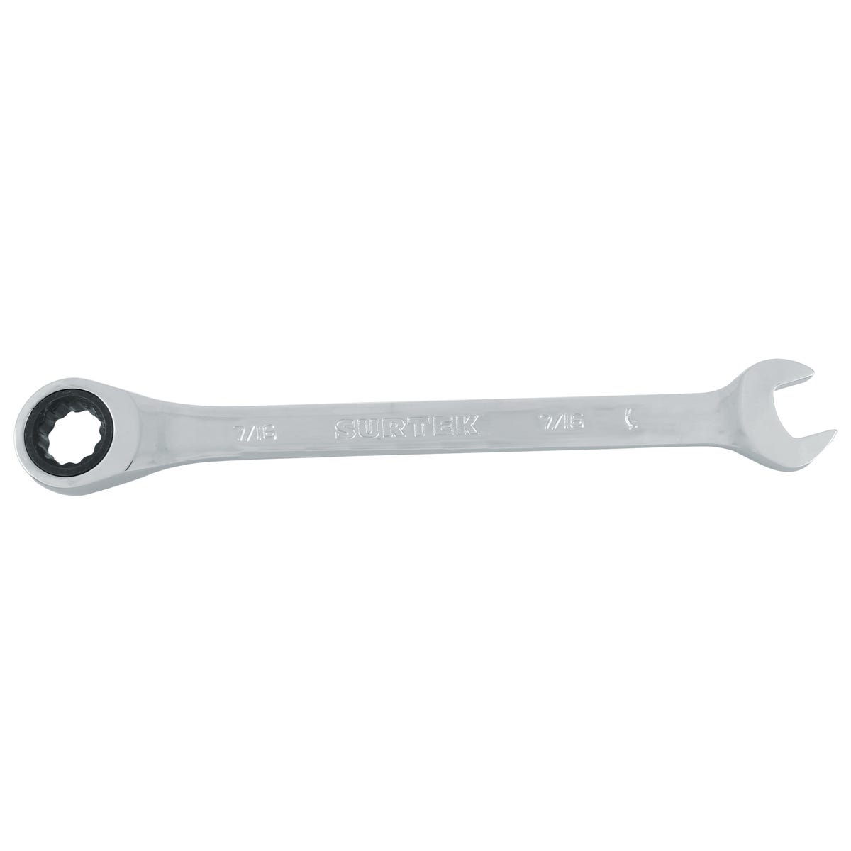 Llave Combinada Pulido Espejo De Matraca En Pulgadas, 12 Puntas, Surtek 100534