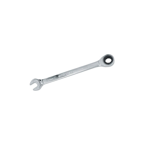Llave Combinada Pulido Espejo De Matraca Métrica, 12 Puntas, Surtek 100581
