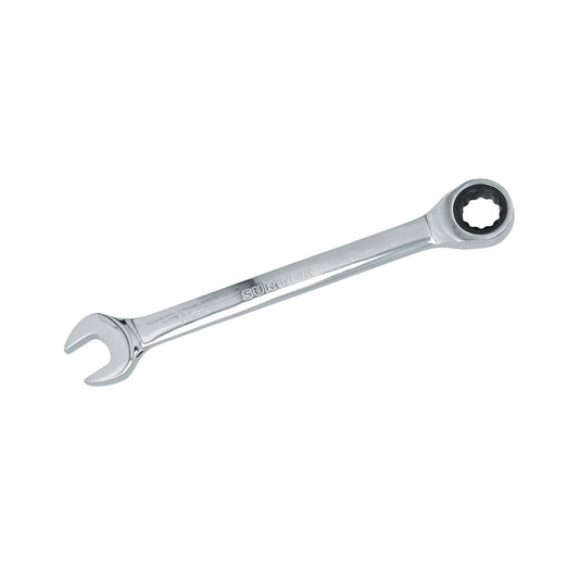 Llave Combinada Pulido Espejo De Matraca Métrica, 12 Puntas, Surtek 100587