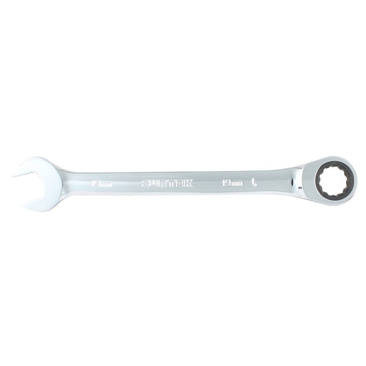 Llave Combinada Pulido Espejo De Matraca Métrica, 12 Puntas, Surtek 100589