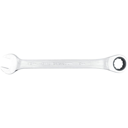 Llave Combinada Pulido Espejo De Matraca Métrica, 12 Puntas, Surtek 100589