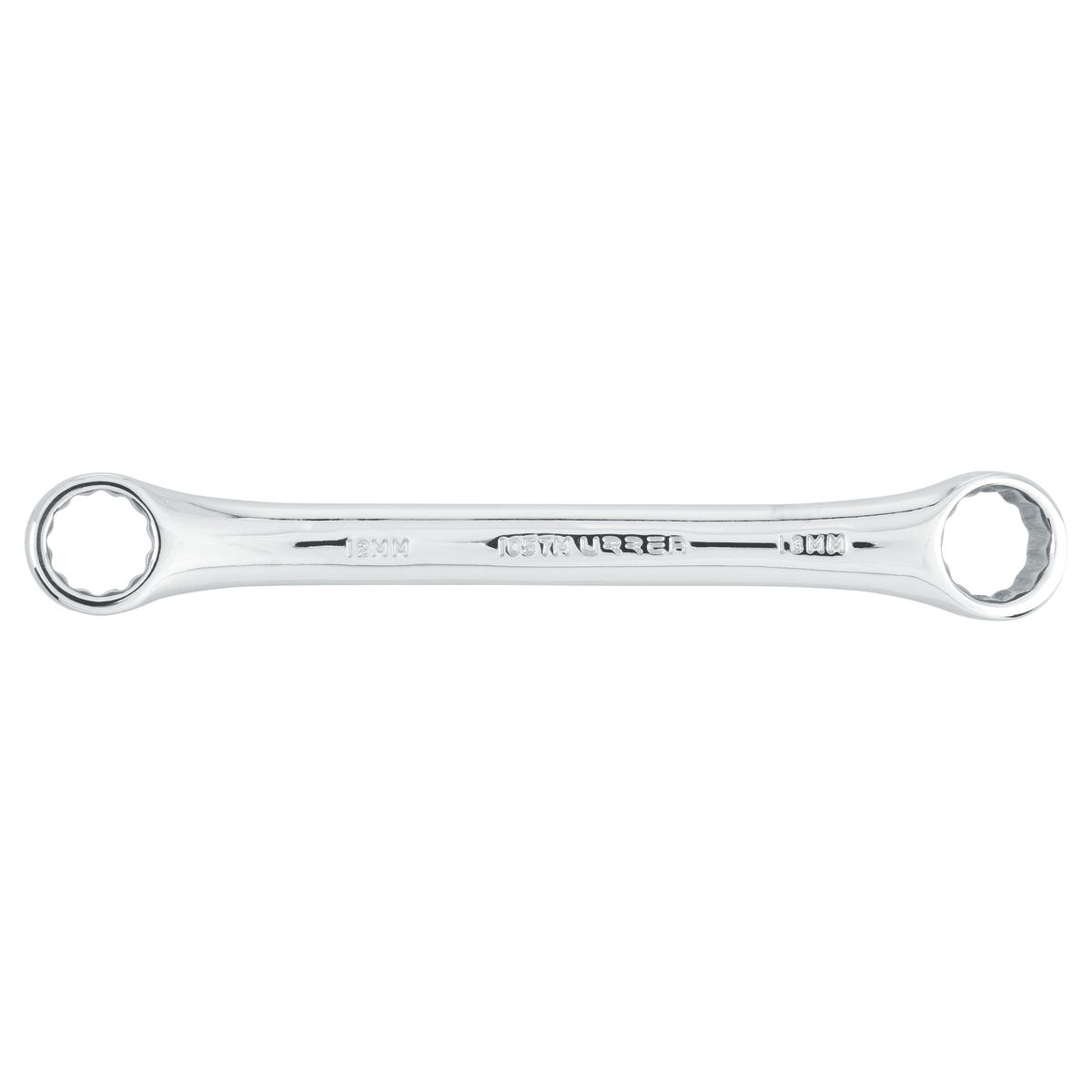 Llave De Estrías Pulido Espejo De 15° Métrica, 12 Puntas, Urrea 1057M