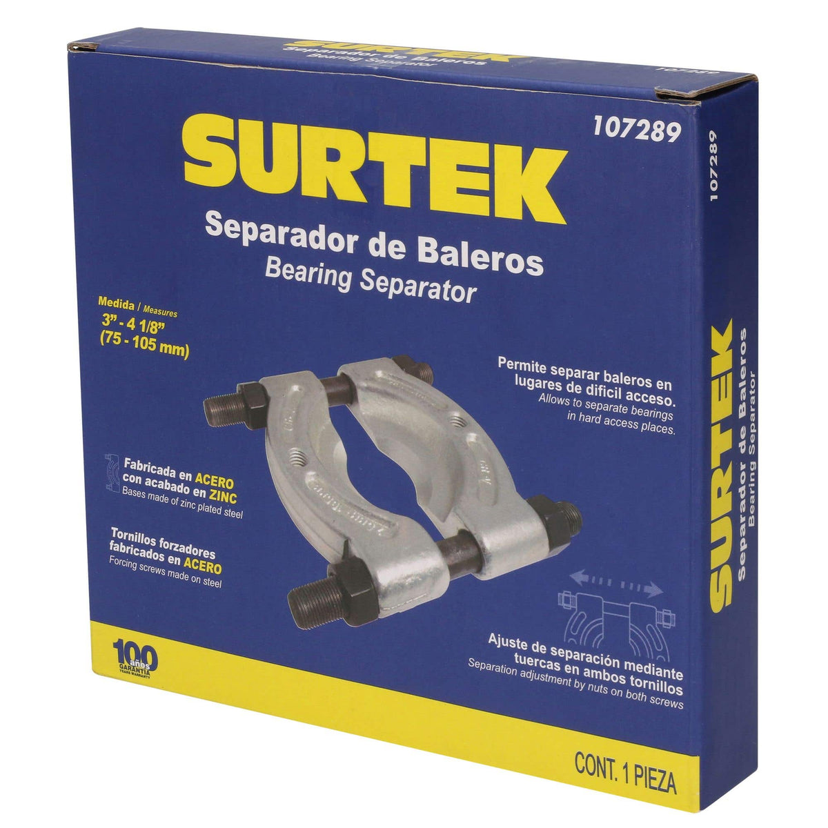 Separador De Baleros 3 A 4-1/2, Surtek 107289