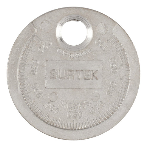 Calibrador Tipo Rampa Para Bujía 0.020 A 0.10, Surtek 107336