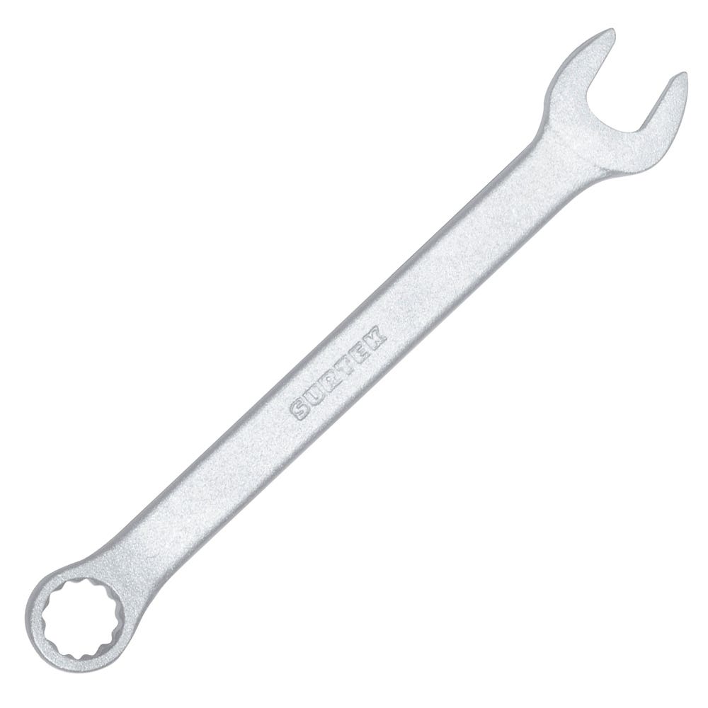 Llave Combinada Satinada En Pulgadas, 12 Puntas, Surtek 112