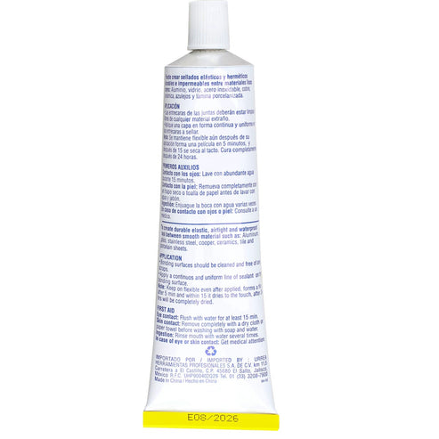 Silicón Transparente En Tubo, 85 g, Surtek 113455