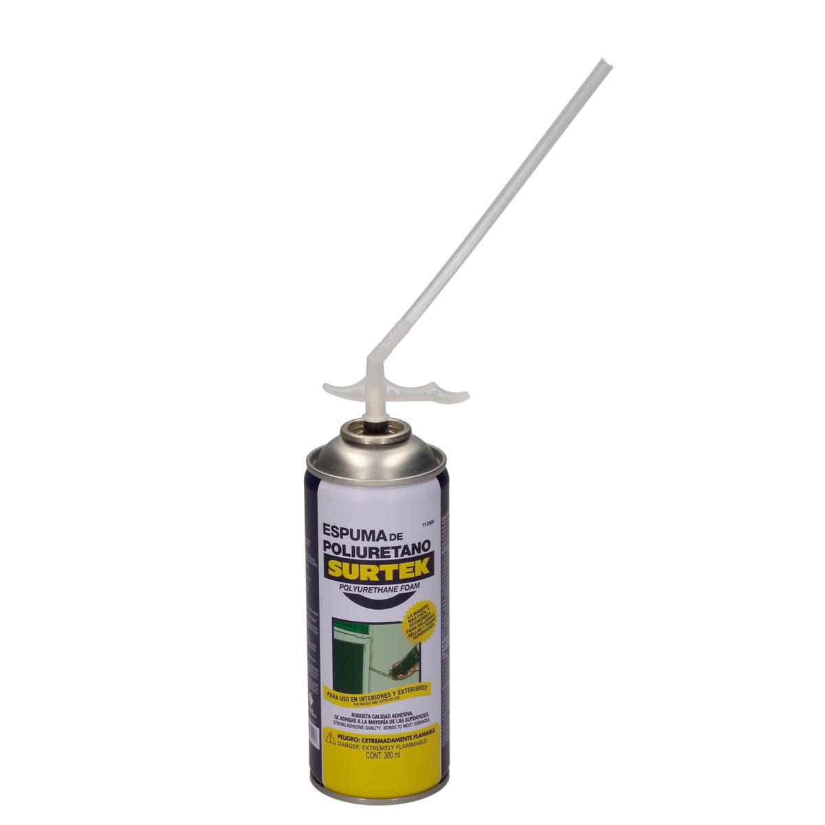 Espuma De Poliuretano Resistente A La Temperatura, 300 ml, Surtek 113500