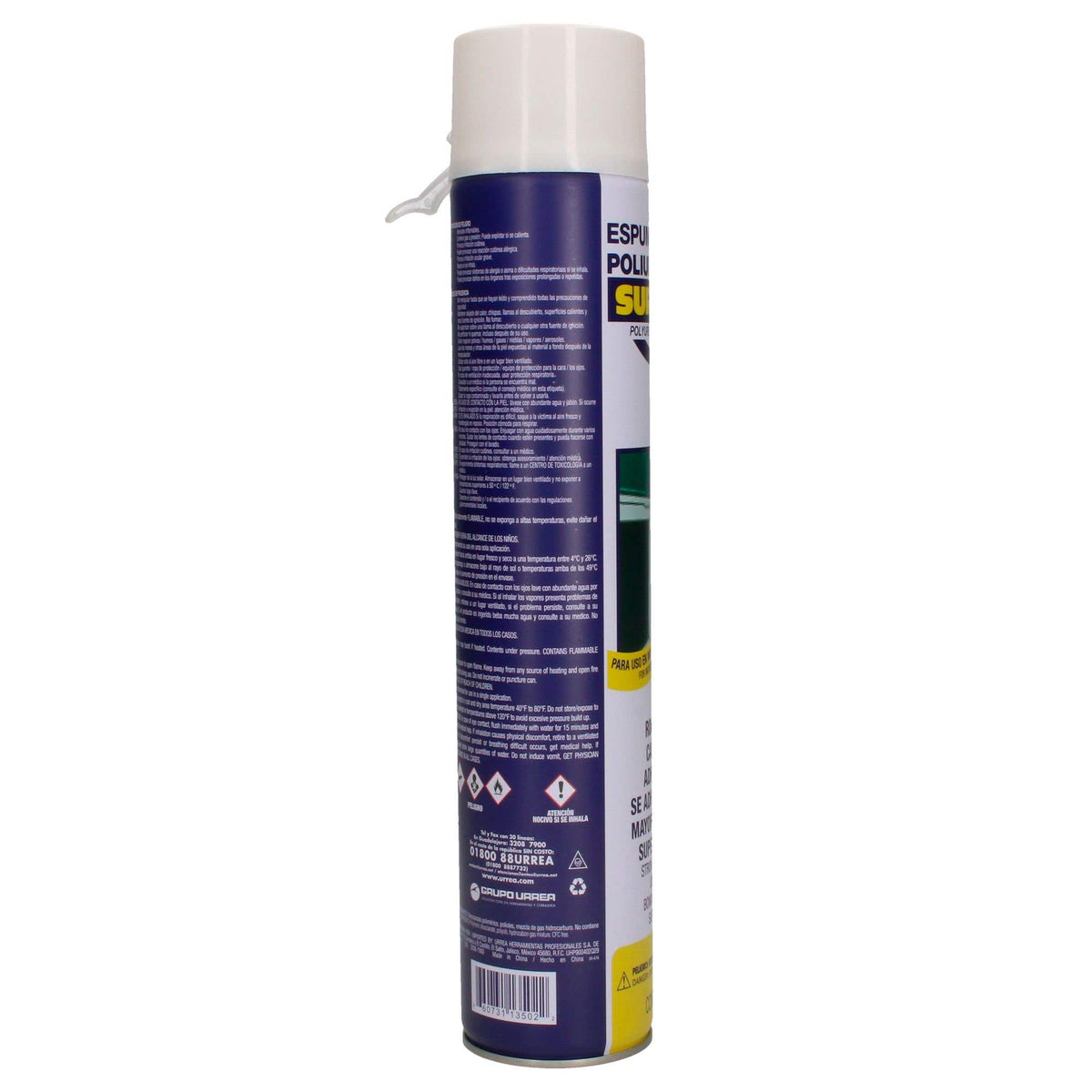 Espuma De Poliuretano Resistente A La Temperatura, 750 ml, Surtek 113502