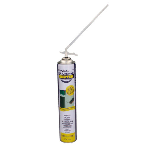Espuma De Poliuretano Resistente A La Temperatura, 750 ml, Surtek 113502