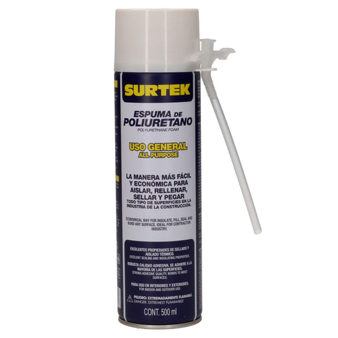 Espuma De Poliuretano 500 ml, Surtek 113521