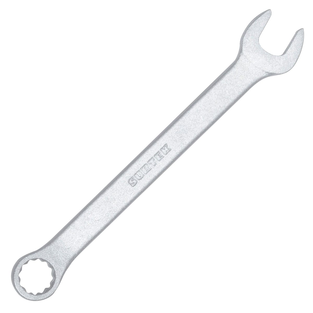 Llave Combinada Satinada Métrica, 12 Puntas, Surtek 116M