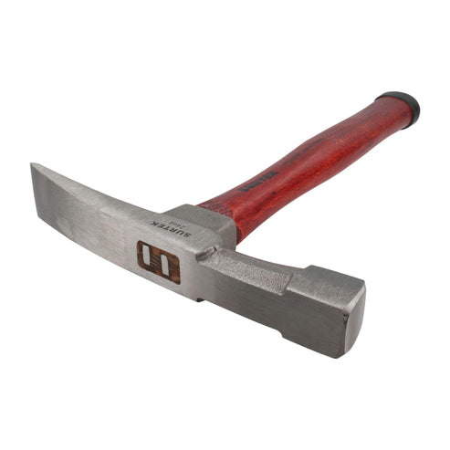 Martillo Para Albañilería Con Mango De Madera 13, 24 Oz, Surtek 117018