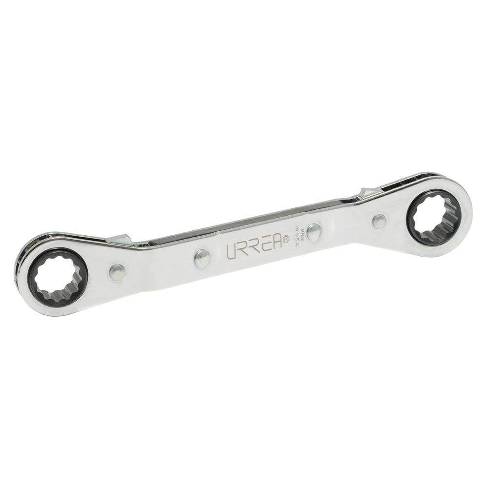 Llave De Estrías Acodada De Matraca 3/8" x 7/16" Urrea 1182