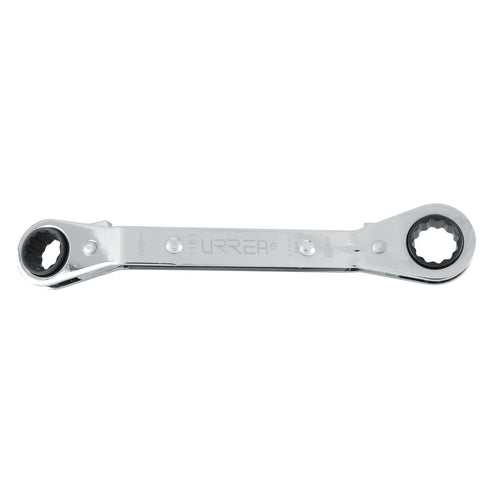 Llave De Estrías Acodada De Matraca 1/2" x 9/16" Urrea 1183