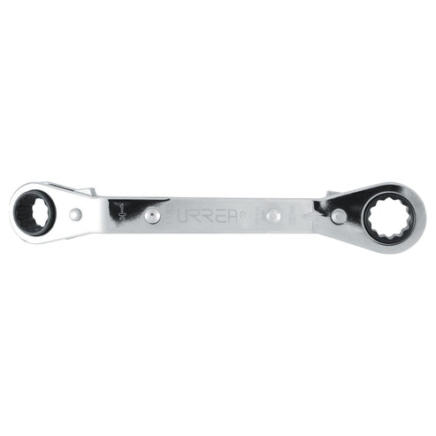 Llave De Estrías Acodada De Matraca 1/2" x 9/16" Urrea 1183
