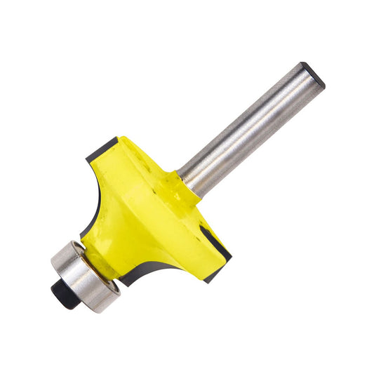 Broca Para Router De Acero Redondeadora Con Balero Para Moldura 1-1/2 Zanco De 1/4, Surtek 119273