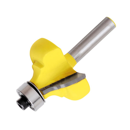 Broca Para Router De Acero Moldura Clásica Con Balero 1-3/8 Zanco De 1/4, Surtek 119277
