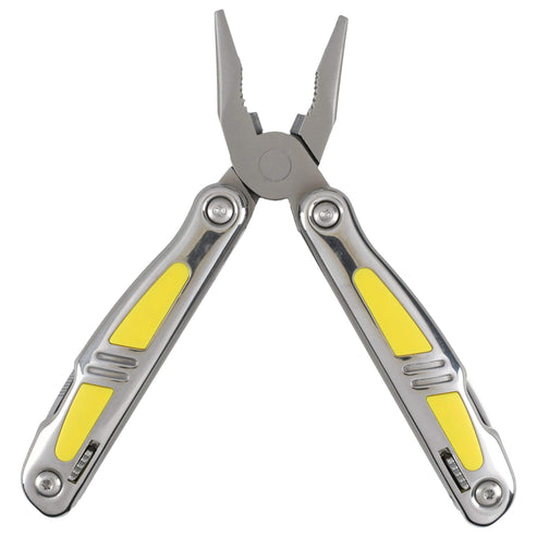 Pinza Multiherramienta Con Mango De Acero Inoxidable Y Plástico 14 En 1 De 6, Surtek 120525