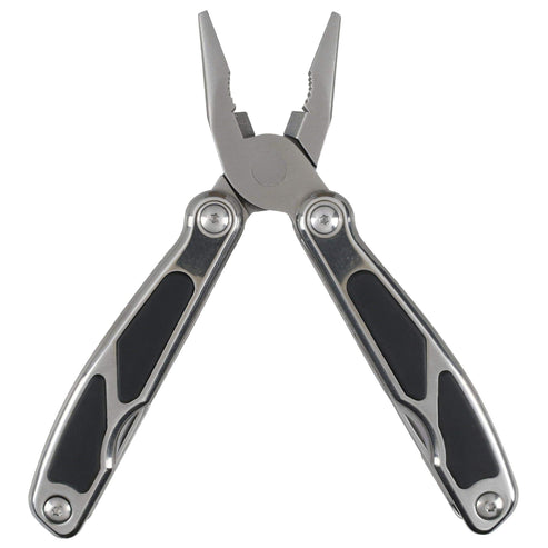 Pinza Multiherramienta Con Mango De Acero Inoxidable Y Plástico Con Luz LED 14 En 1 De 6, Surtek 120526
