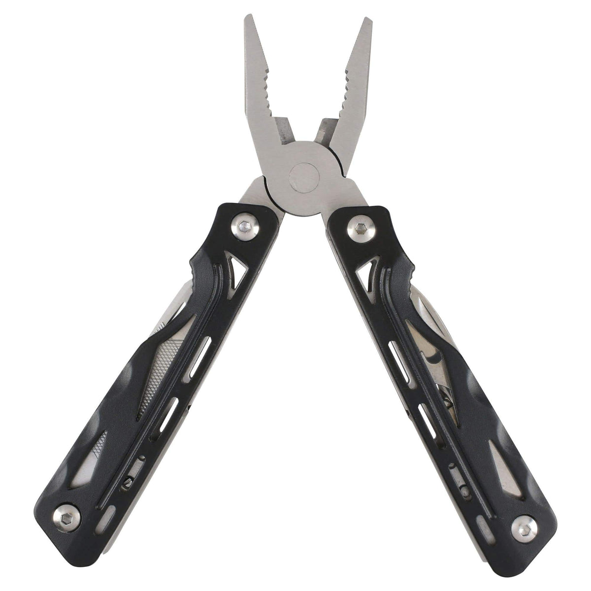 Pinza Multiherramienta Con Mango De Aluminio Y Plástico 13 En 1, Surtek 120527