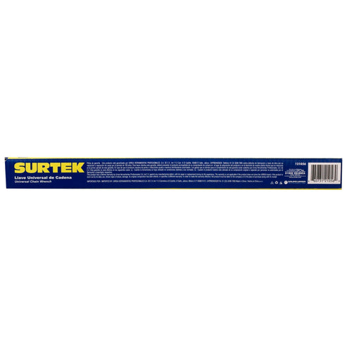 Llave Universal De Cadena De Acero De 4-3/4, Surtek 121056