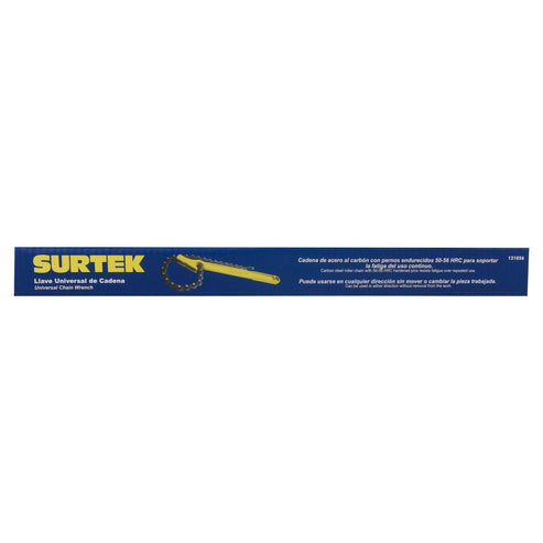 Llave Universal De Cadena De Acero De 4-3/4, Surtek 121056