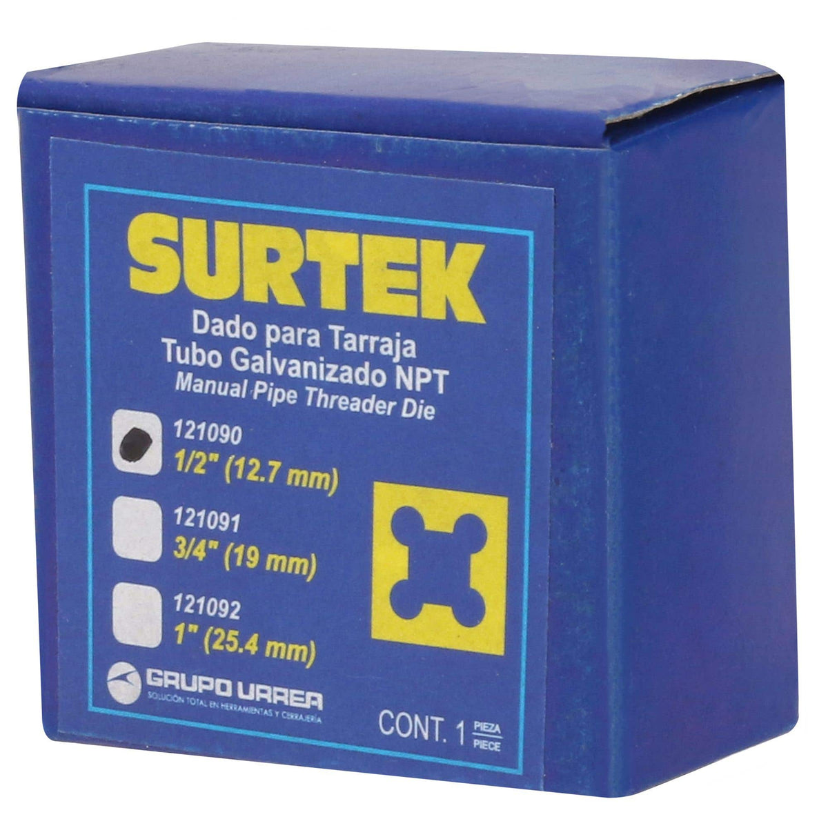 Dado Para Tarraja De 1/2 NPT, Surtek 121090