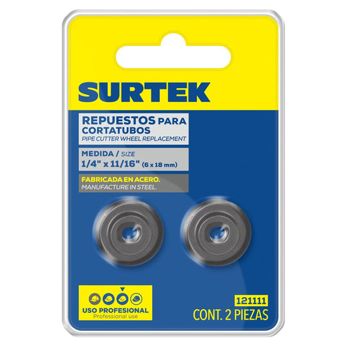 Repuesto De Cuchilla Para Cortatubos 121155, Surtek 121111