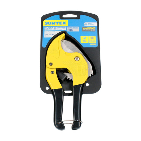 Tijeras Para Tubos Plásticos De 1/8 A 1-5/8, Surtek 121120