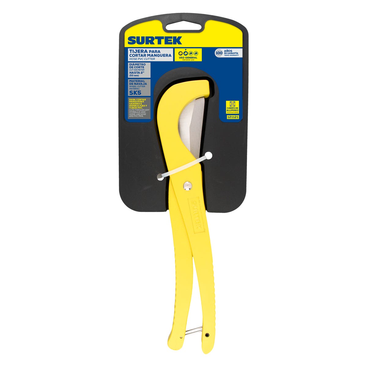 Tijeras Para Cortar Manguera Y Tubo De PVC 2, Surtek 121121