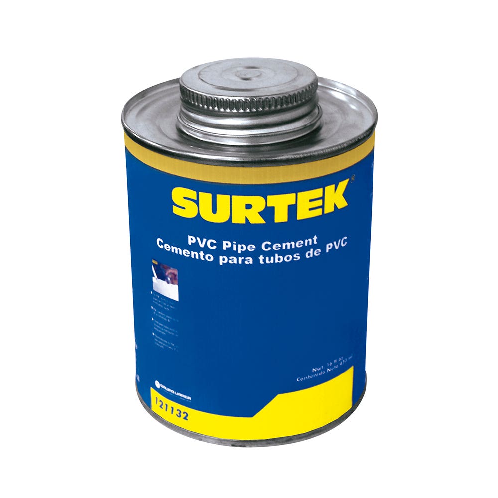 Cemento Para Tubo PVC, 473 ml, Surtek 121132
