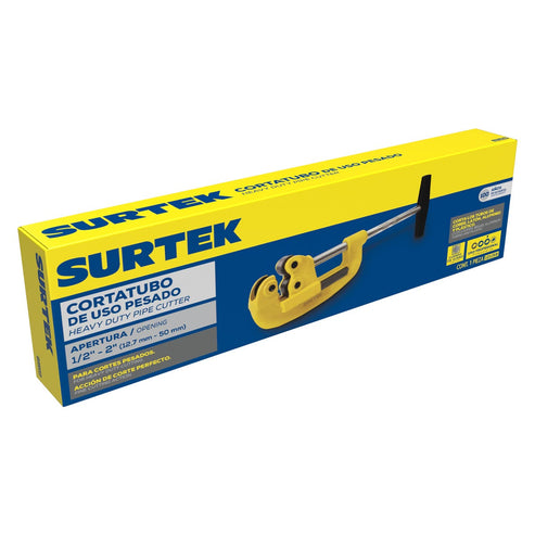Cortatubos Cuerpo De Acero Forjado De 1/2 A 2, Surtek 121158
