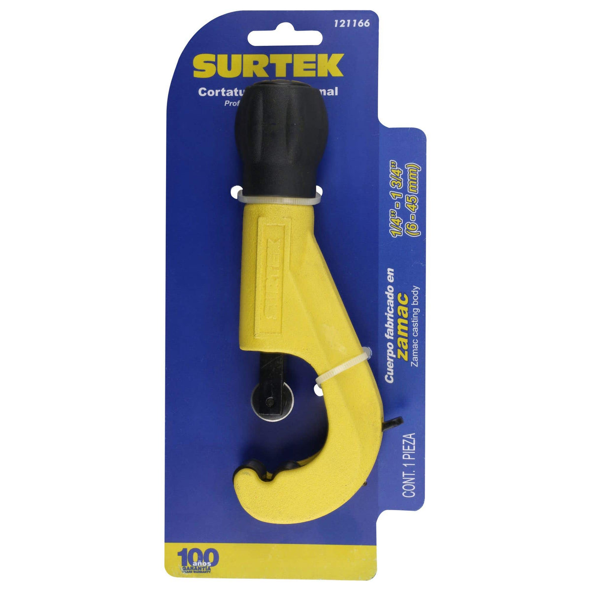 Cortatubos Cuerpo De Zamac De 3/4 A 1-3/4, Surtek 121166