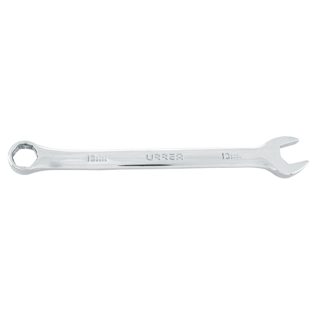 Llave Combinada Pulido Espejo Métrica, 6 Puntas, Urrea 1213MH