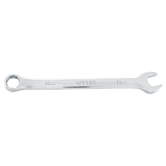 Llave Combinada Pulido Espejo Métrica, 6 Puntas, Urrea 1213MH
