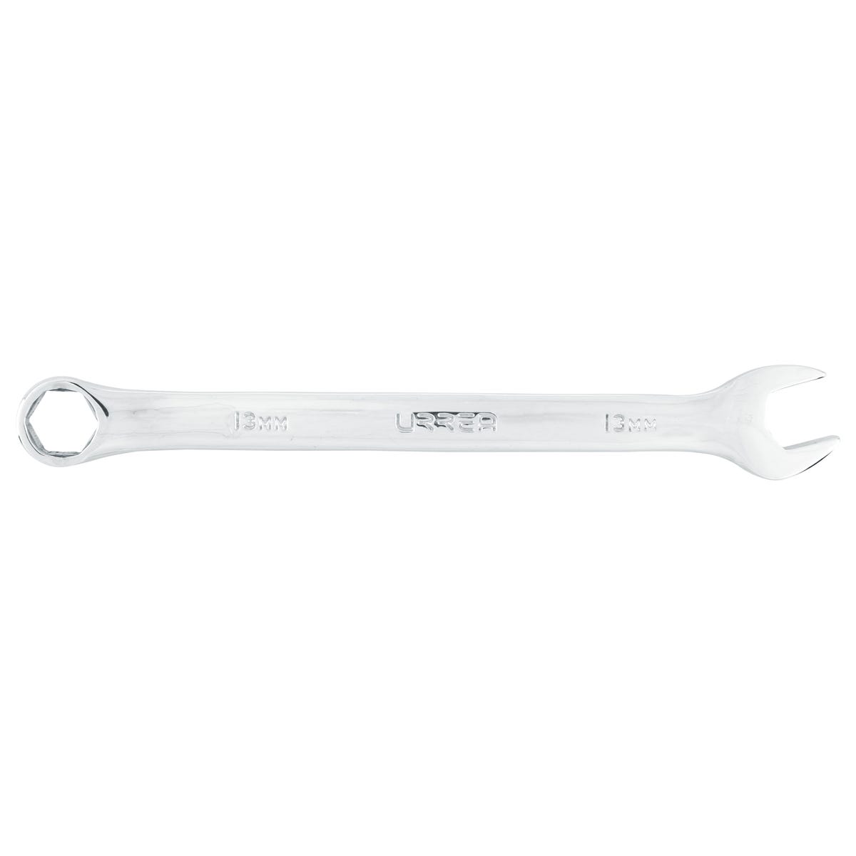 Llave Combinada Pulido Espejo Métrica, 6 Puntas, Urrea 1213MH