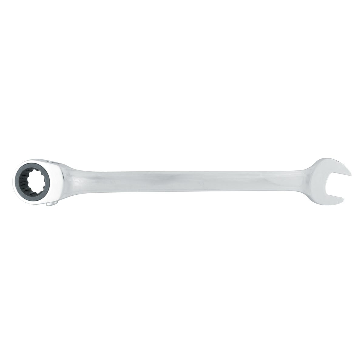 Llave Combinada Pulido Espejo De Matraca Spline Reversible En Pulgadas, 7/16, Urrea 1214CMR