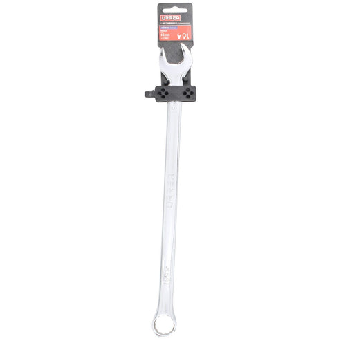 Llave Combinada Extra Larga Pulido Espejo Métrica, 12 Puntas, Urrea 1219ML