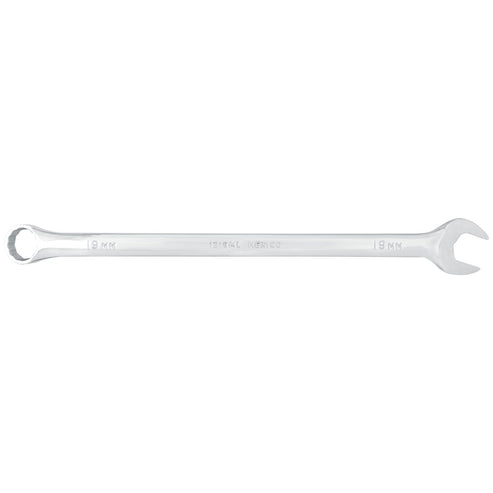 Llave Combinada Extra Larga Pulido Espejo Métrica, 12 Puntas, Urrea 1219ML