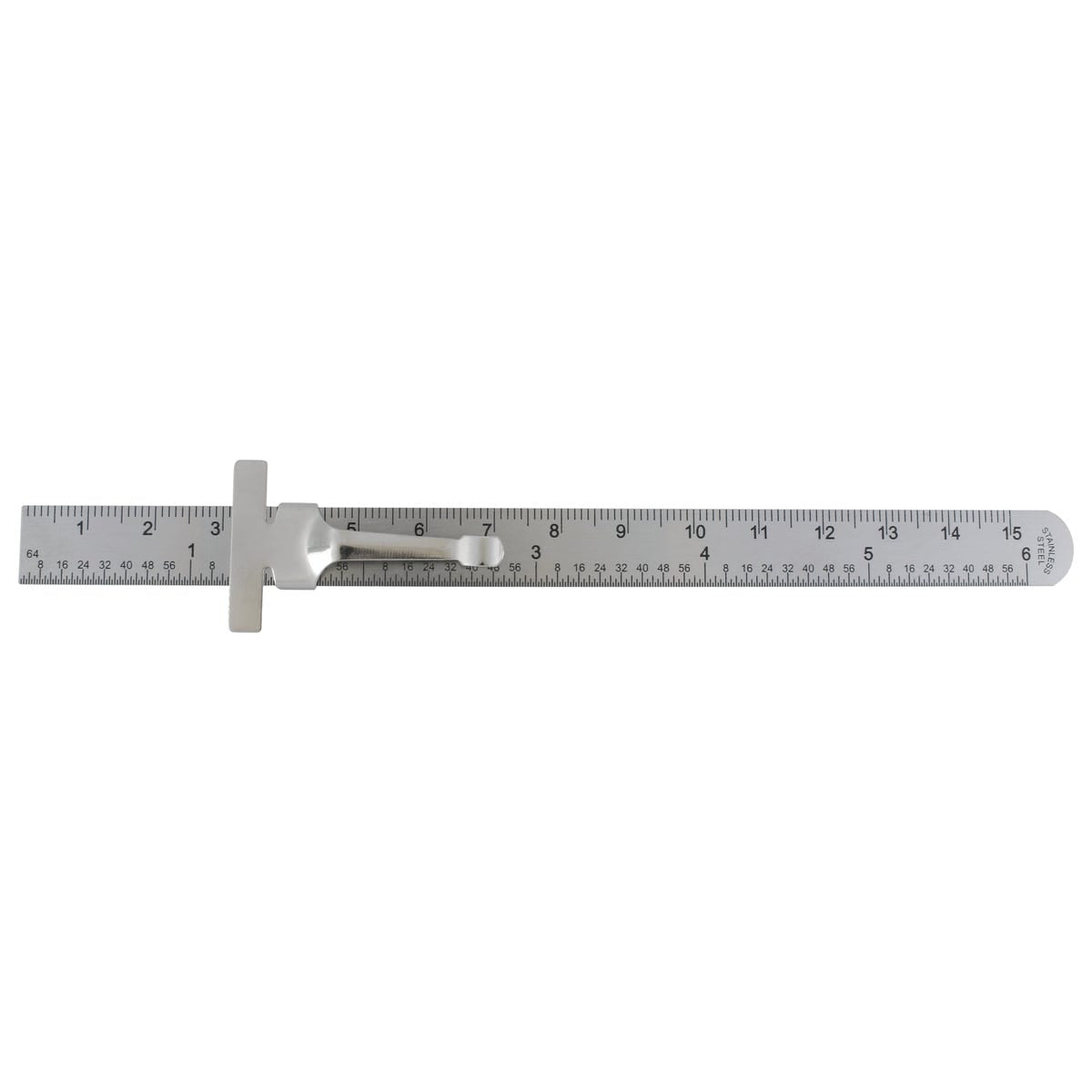 Regla De Bolsillo De Acero Inoxidable 6, Surtek 122210