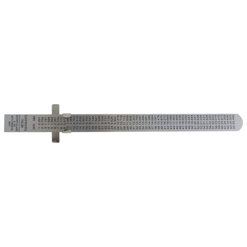 Regla De Bolsillo De Acero Inoxidable 6, Surtek 122210