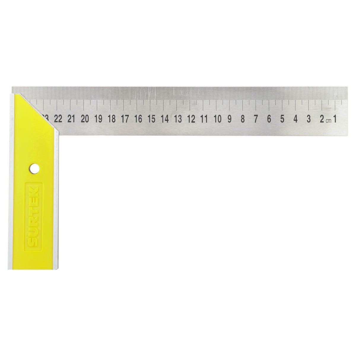 Escuadra De Carpintero Con Mango Plástico 10, Surtek 122252