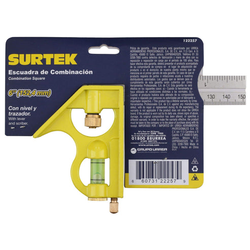 Escuadra De Combinación Con Cabeza Zamac 6, Surtek 122257