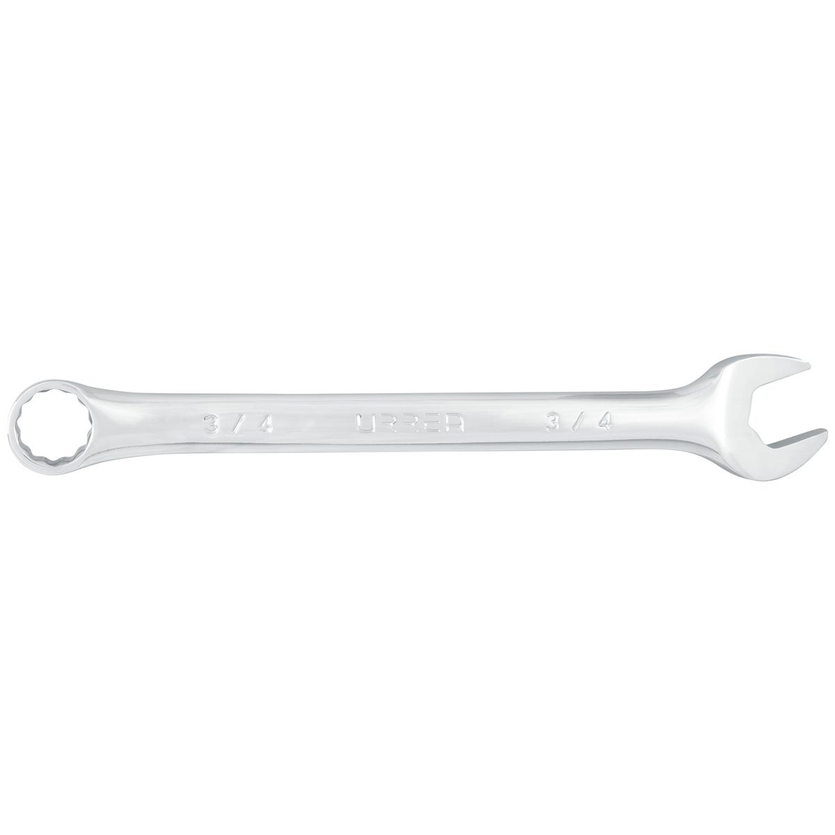 Llave Combinada Pulido Espejo En Pulgadas, 12 Puntas, 3/4" Urrea 1224