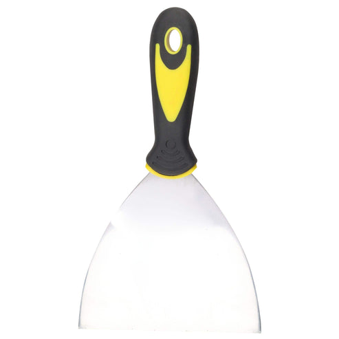 Espátula Flexible De Acero De Alto Carbón Con Mango Bimaterial 4, Surtek 123034