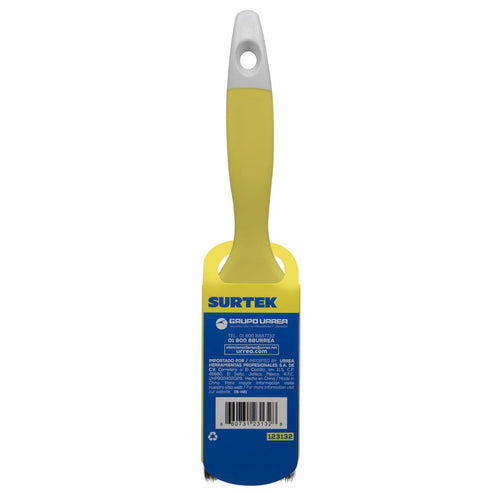 Brocha De Cerdas Naturales Con Mango Plástico 1-1/2 x 47 mm, Grosor De Cerda 10 mm, Surtek 123132