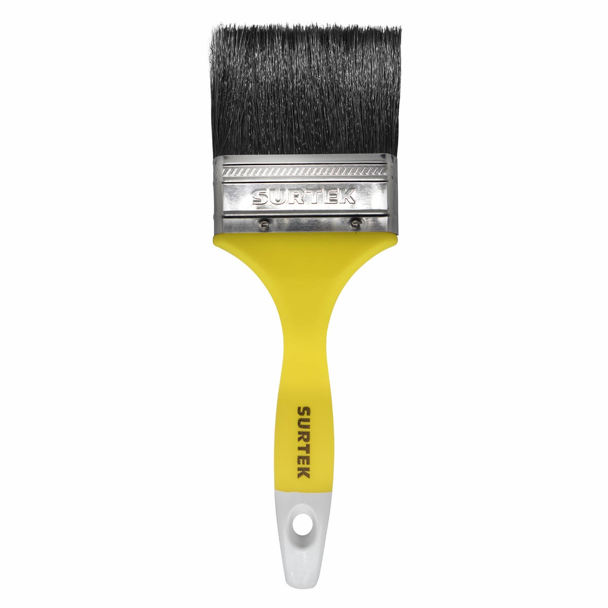Brocha De Cerdas Naturales Con Mango Plástico 3 x 52 mm, Grosor De Cerda 13 mm, Surtek 123135