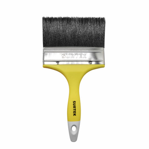 Brocha De Cerdas Naturales Con Mango Plástico 5 x 65 mm, Grosor De Cerda 17.9 mm, Surtek 123137
