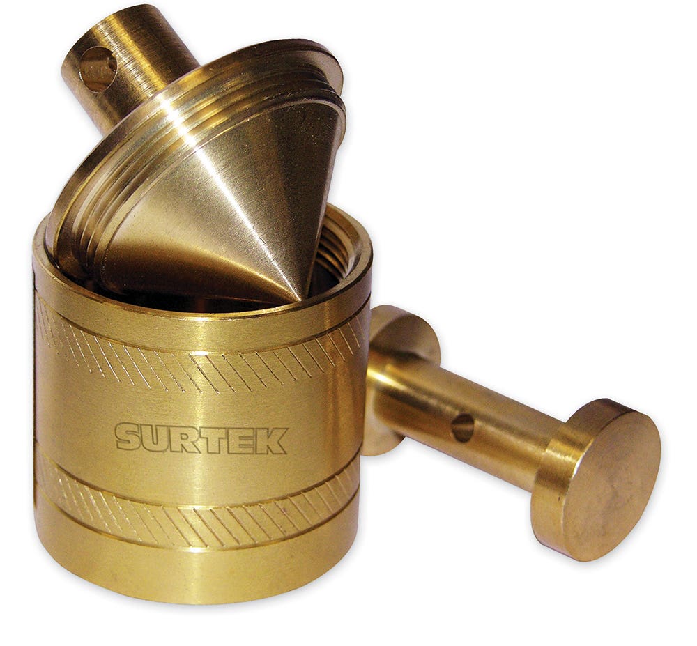Plomada De Latón Tipo Barril 580 g, Surtek 123276